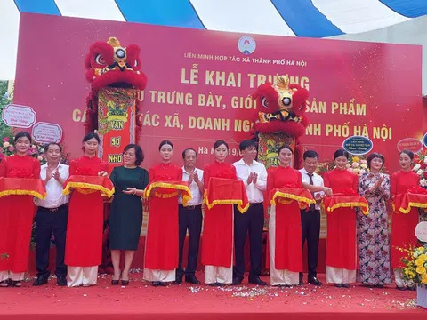 Khai trương Khu trưng bày, giới thiệu sản phẩm OCOP của Thủ đô và các tỉnh, thành phố
