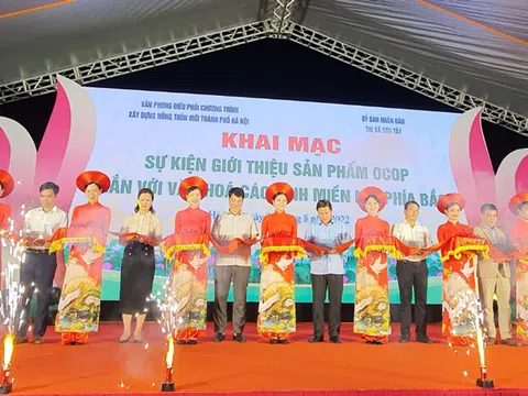 Giới thiệu sản phẩm OCOP gắn với văn hóa các tỉnh miền núi phía Bắc