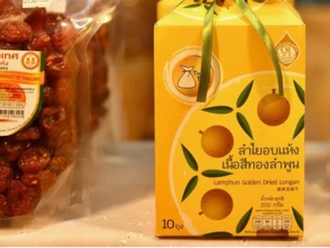 Bảo hộ chỉ dẫn địa lý Nhãn sấy khô cơm vàng Lamphun