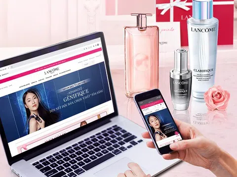 Cửa hàng trực tuyến đầu tiên của Lancôme ra mắt tại Việt Nam