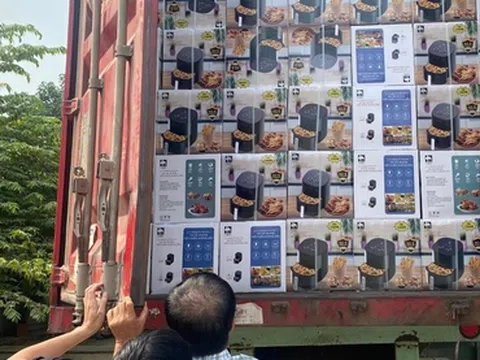 Thu giữ 500 nồi chiên không dầu không rõ nguồn gốc xuất xứ tại Hà Nội