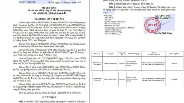 Sản phẩm Marial của Trí Khang Pharma bị Sở Y tế thu hồi số công bố vẫn ngang nhiên lưu hành: Ai chịu trách nhiệm giám sát?