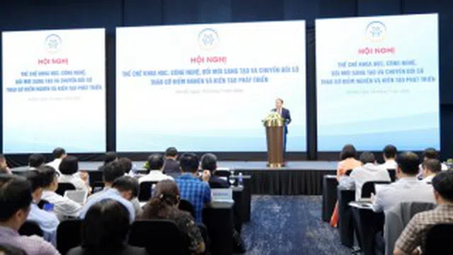 Tháo gỡ điểm nghẽn, đưa thể chế KHCN, ĐMST và CĐS nhanh chóng đi vào cuộc sống