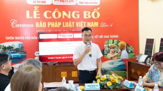 Caravan tuyên truyền pháp luật về an toàn giao thông trở lại Tây Nguyên