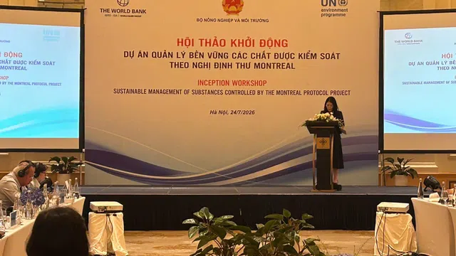 Việt Nam khởi động Dự án bảo vệ tầng ozone SMS-MP